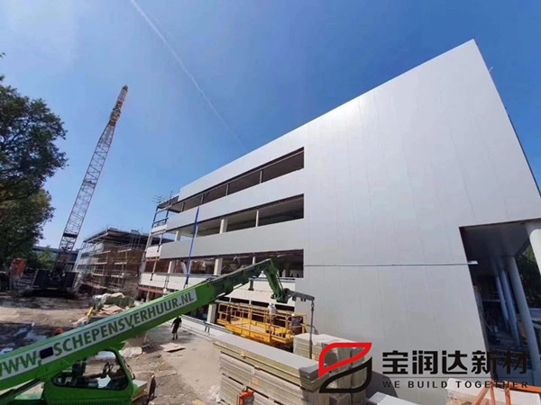 聚氨酯復合板應用新西蘭外墻項目