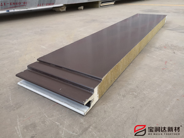 聚氨酯巖棉板廠家 復合夾芯墻板定制